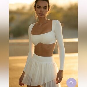 WISKII ACTIVE PLEATED SKIRT